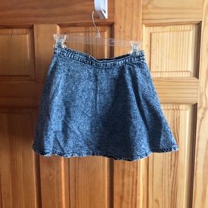 Jean colored skirt